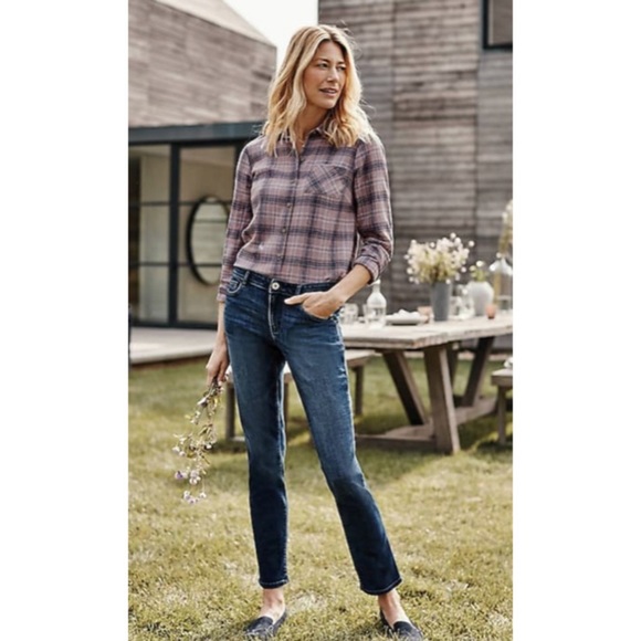 Slimleg Ankle Denim Jeans 